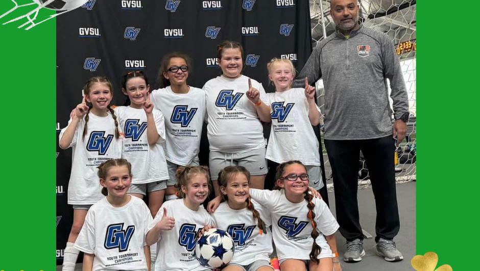 15 Girls White are GVSU Tournament Champions!